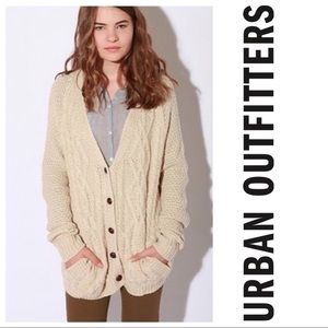 Urban Outfitters BDG Cable Knit Cardigan